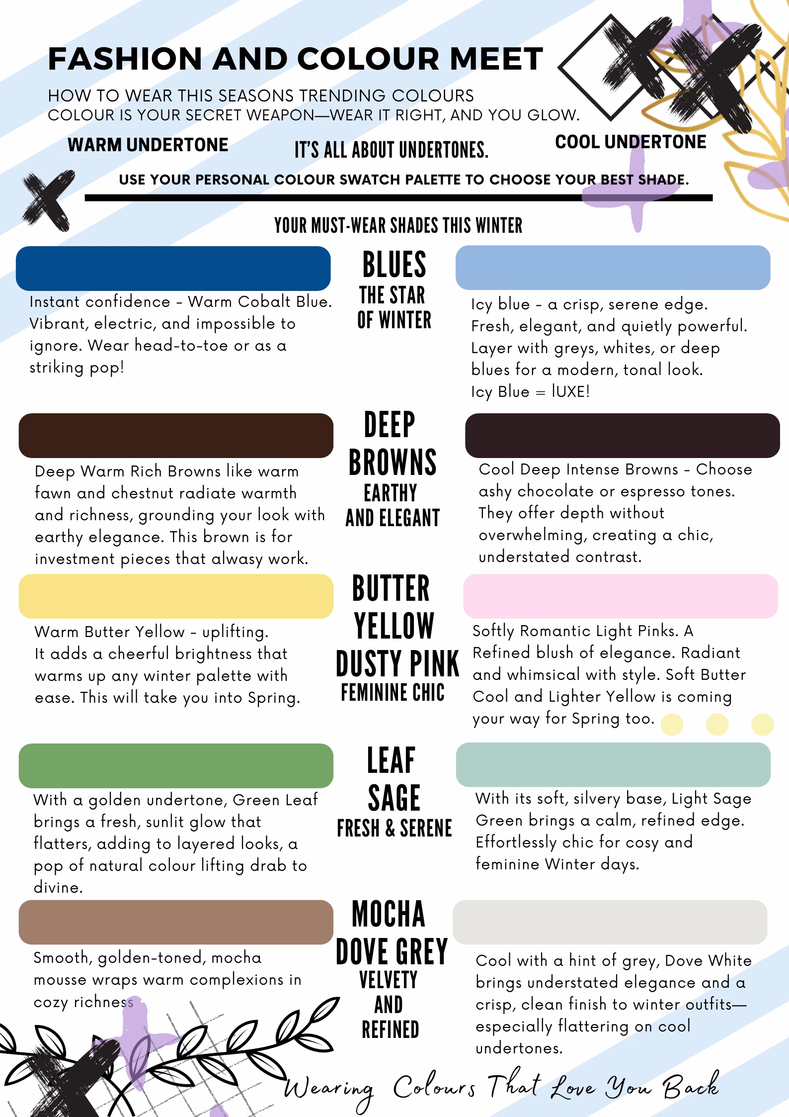 Fashion and Colour Meet — The Style Edit, Winter 2025