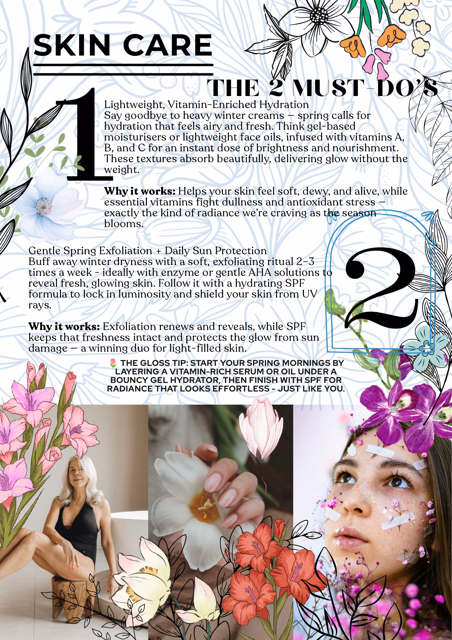 Skin Care — The Two Must-Dos — The Style Edit, Spring 2025