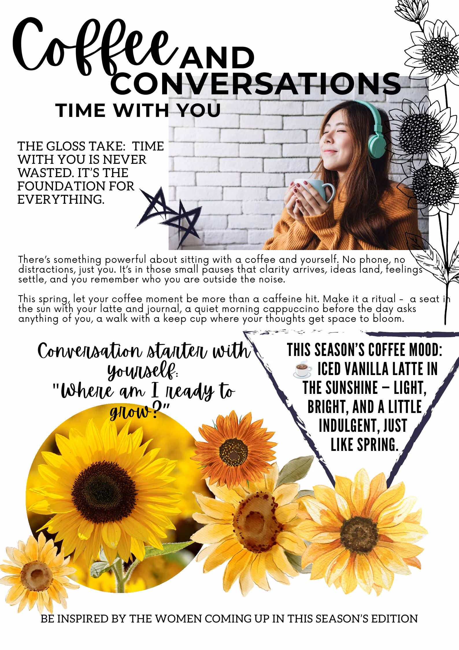 Coffee and Conversations — The Style Edit, Spring 2025