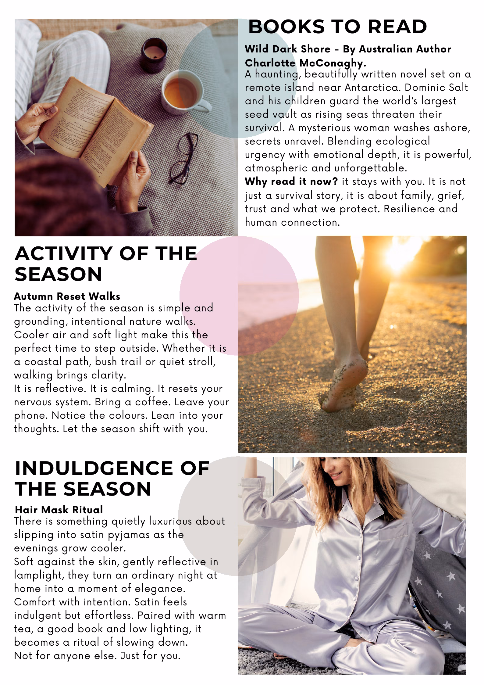 Books, Activity and Indulgence of the Season — The Style Edit, Autumn 2026