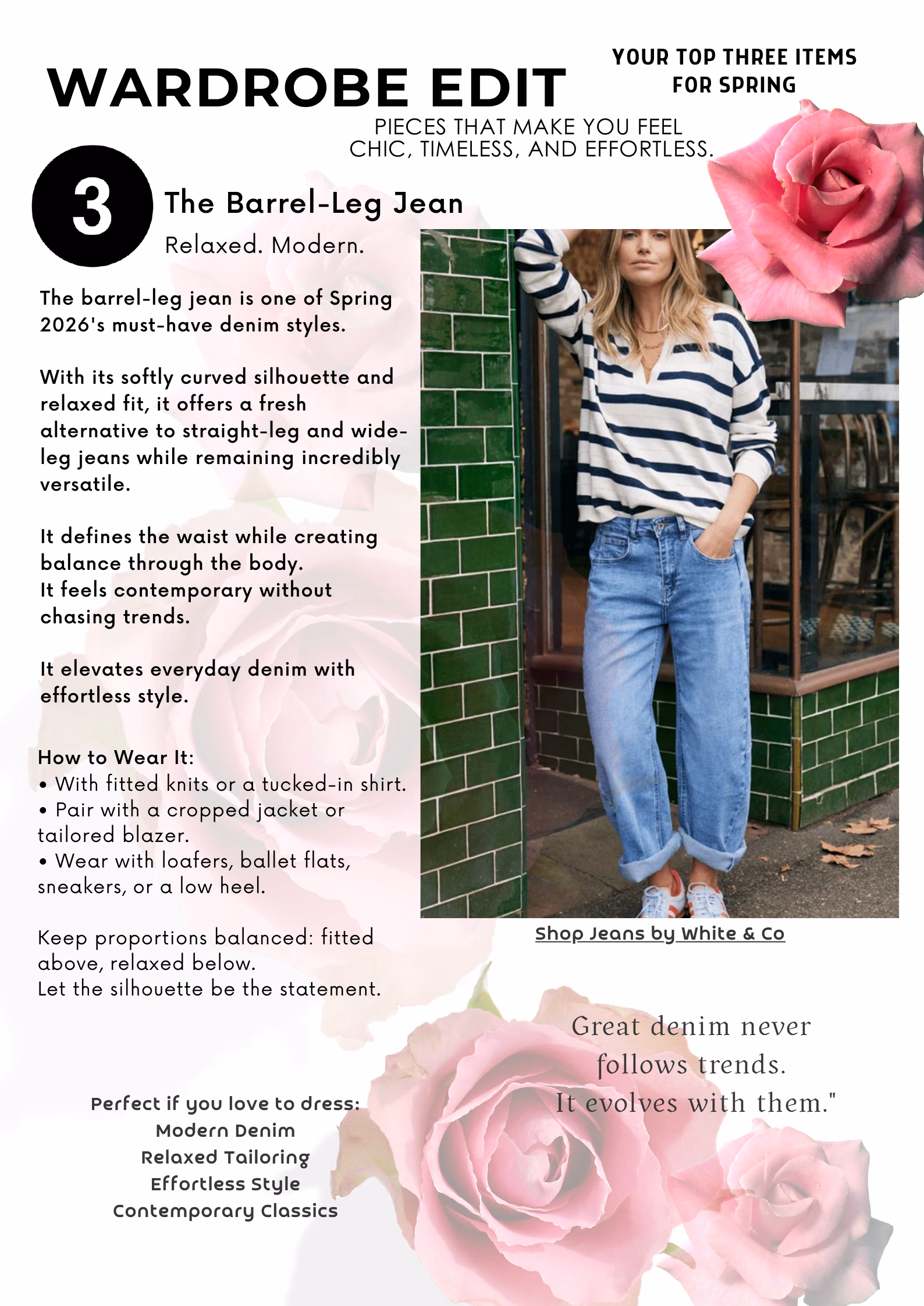 Page 7 - Wardrobe Edit - The Barrel-Leg Jean