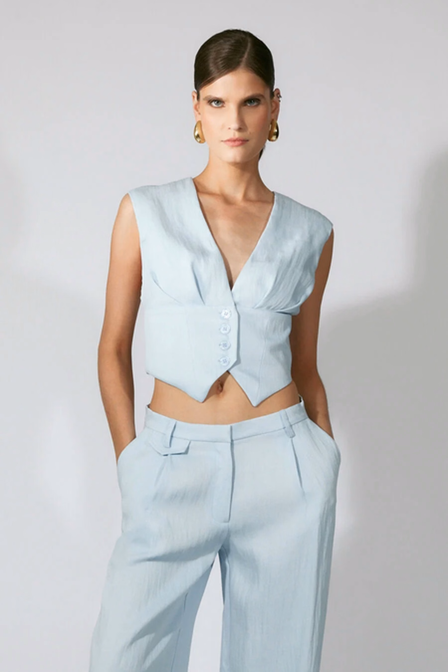 Geordy Vest Top at BARDOT