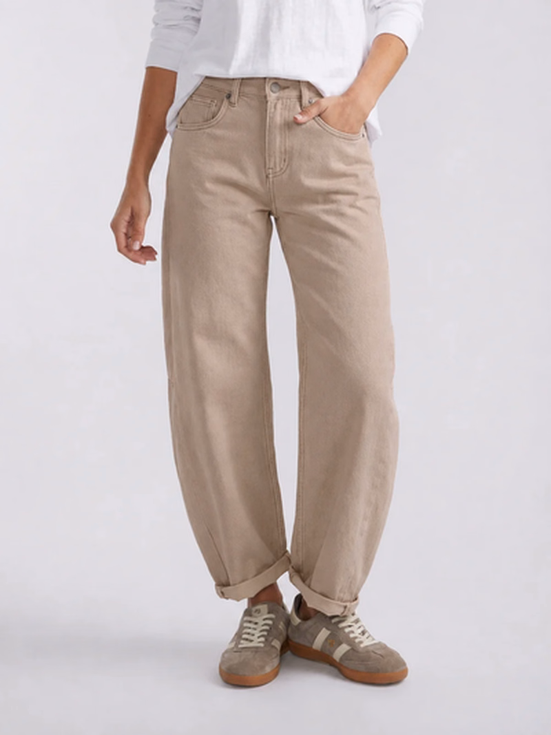 Idaho Barrel Jean at WHITE & CO