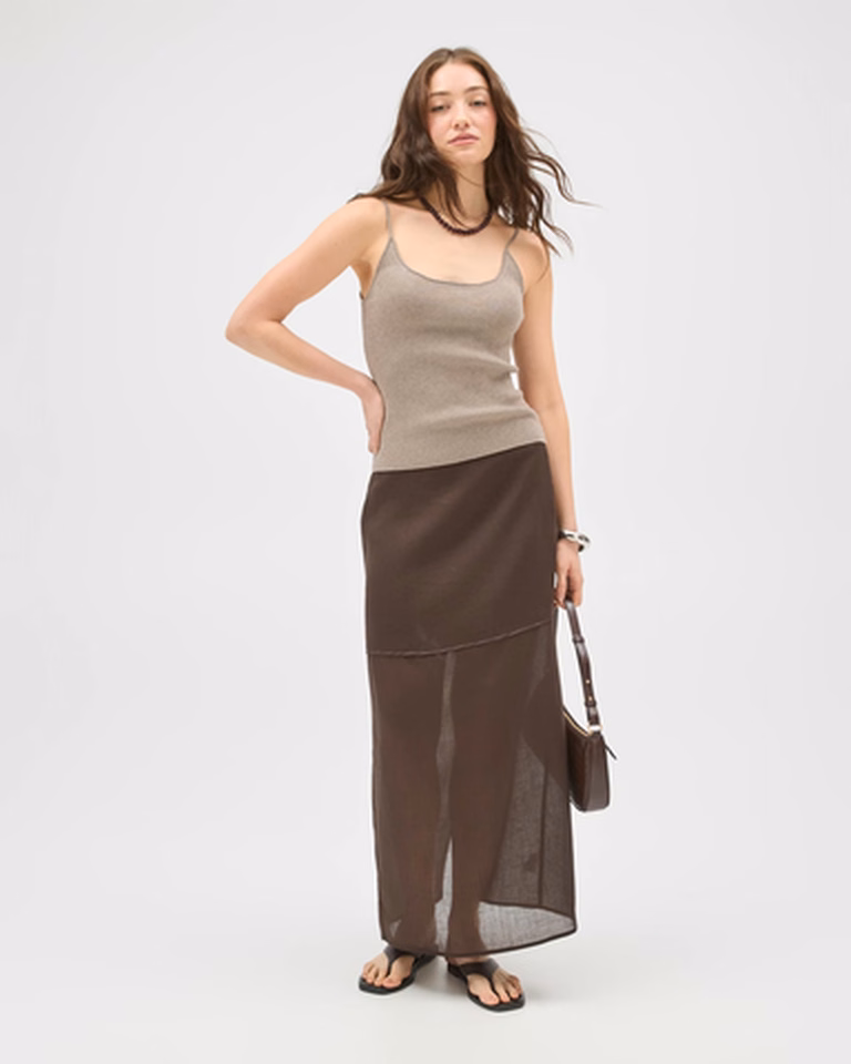 Lily Loves Sheer Midi Skirt at TARGET