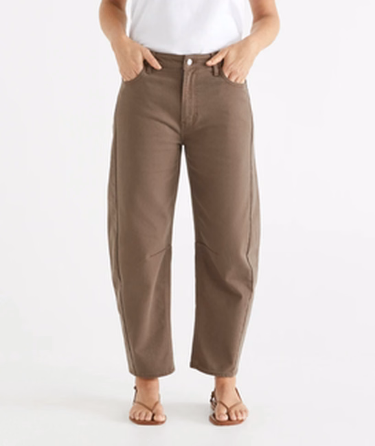Seam Detail Barrel Jean at Sussan