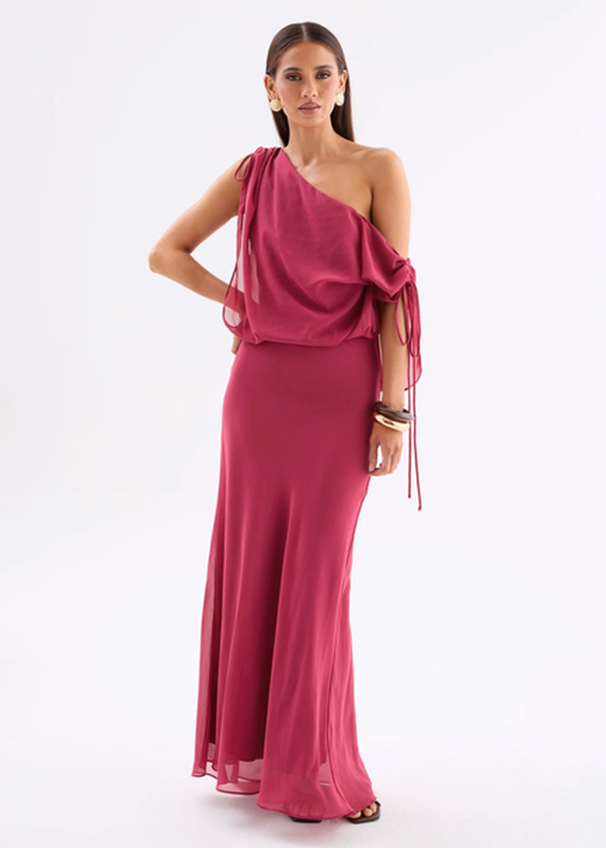 Amarilla Drop Shoulder Dress at Gingham and Heels