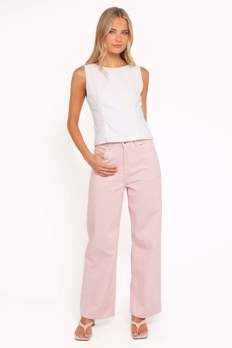Ailis Wide Leg Jean at PETAL & PUP