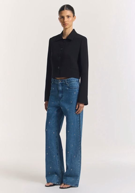 Sting Eyelet Jean at Viktoria & Woods